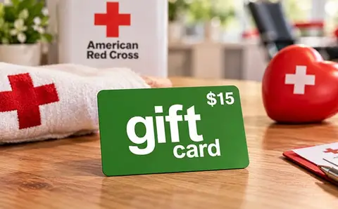 Free Gift for Donating Blood at American Red Cross