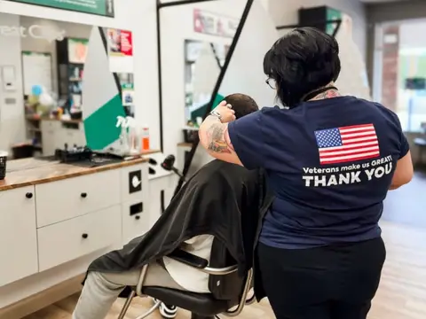 Free Great Clips Haircut for Veterans & Military on Nov 11