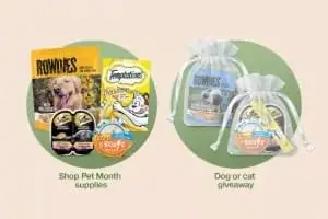 Free Pet Goodies at Target Pet Month Event