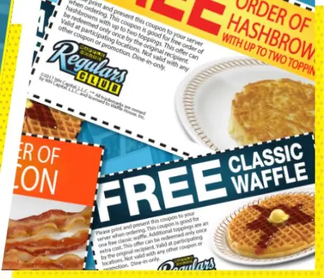 Free Waffle House Waffle for Your Birthday (Club Signup)