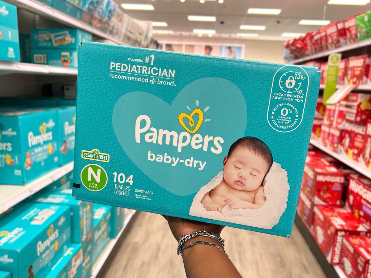 Free Pampers Diapers & Baby Box at Target April 25-26