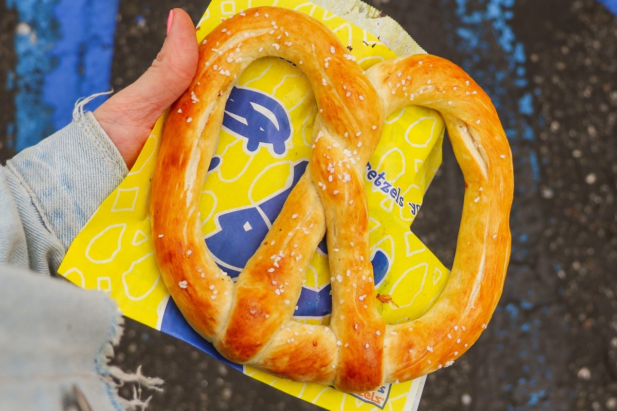 Free Wetzel's Pretzel on April 26th
